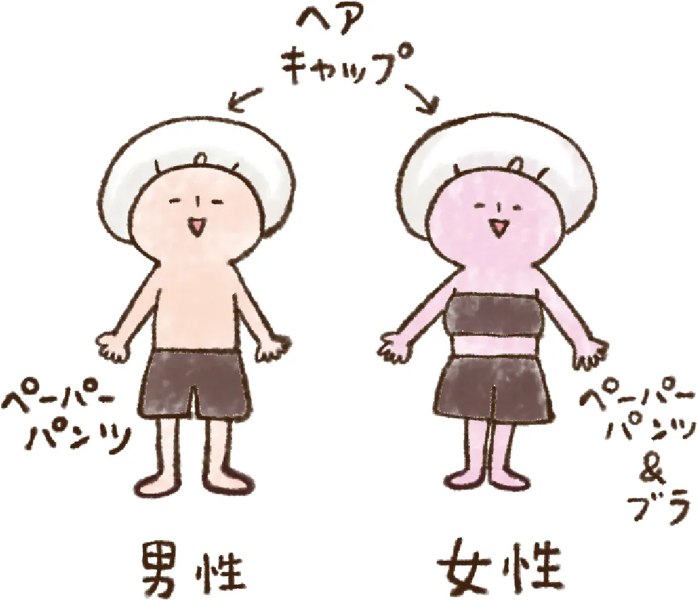 お着替え